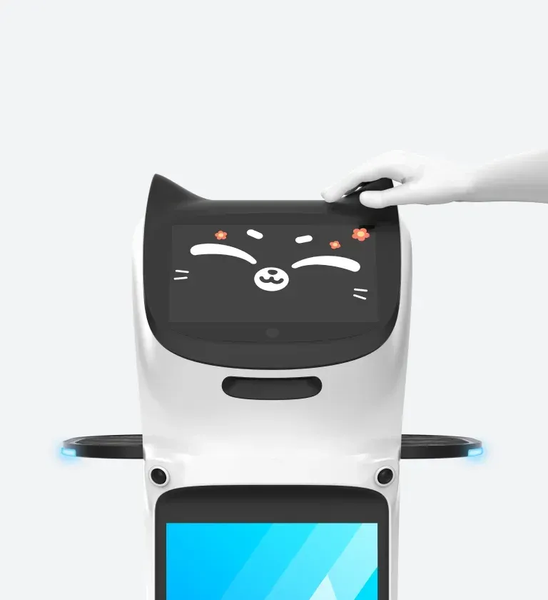 Robot serveur BellaBot Pro de Pudu
