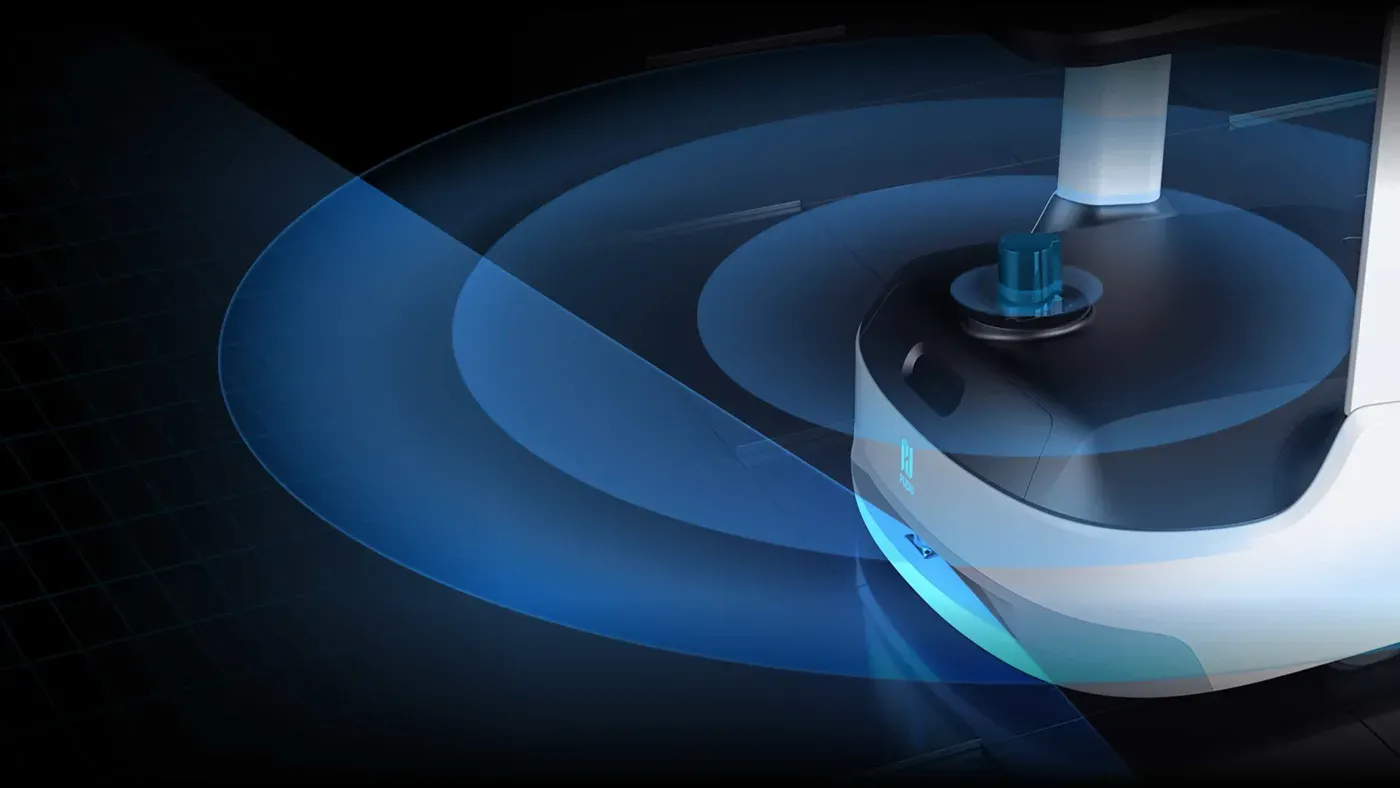 Deux LiDAR, une perception à 360°